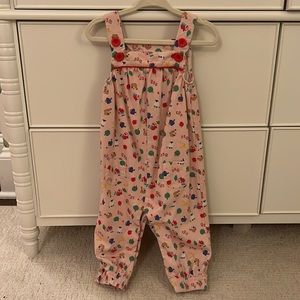 Boden baby girls overalls. 12-18 months. Worn twice